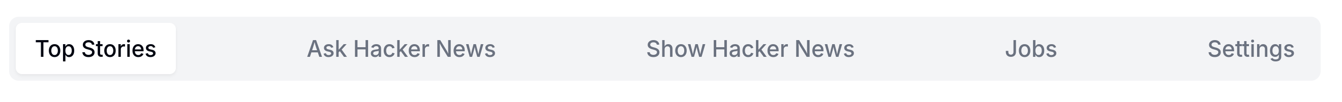 Tab menu