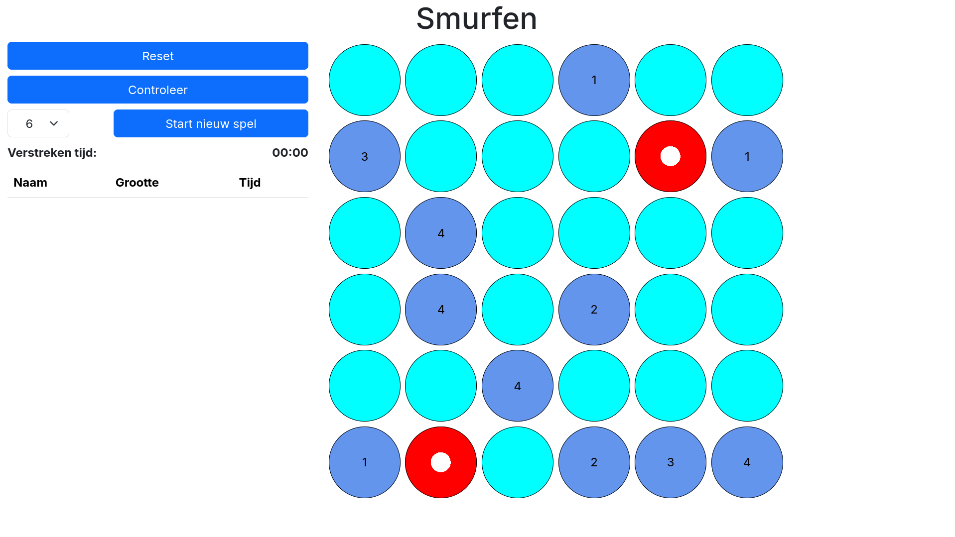 Gerenderd spelbord