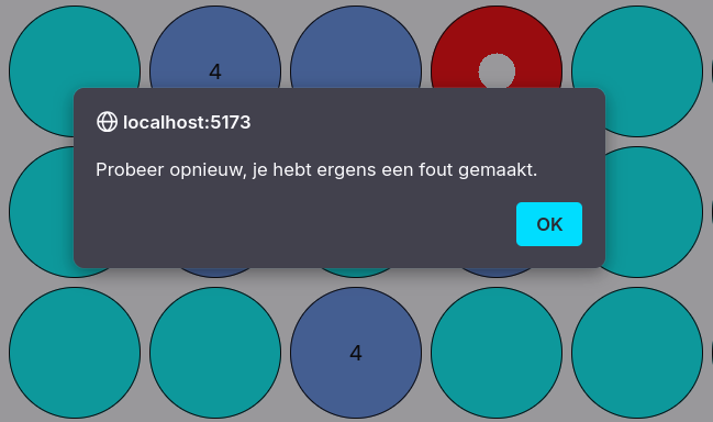 Niet correct