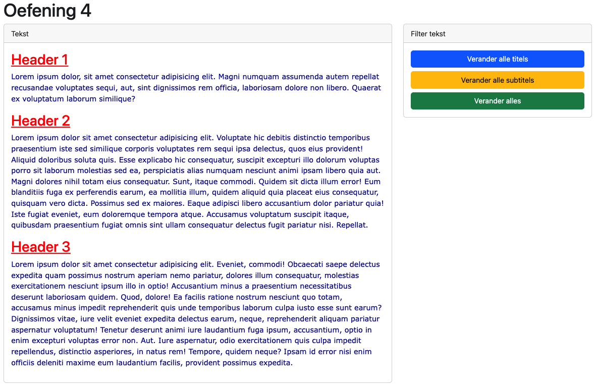Oefening 4